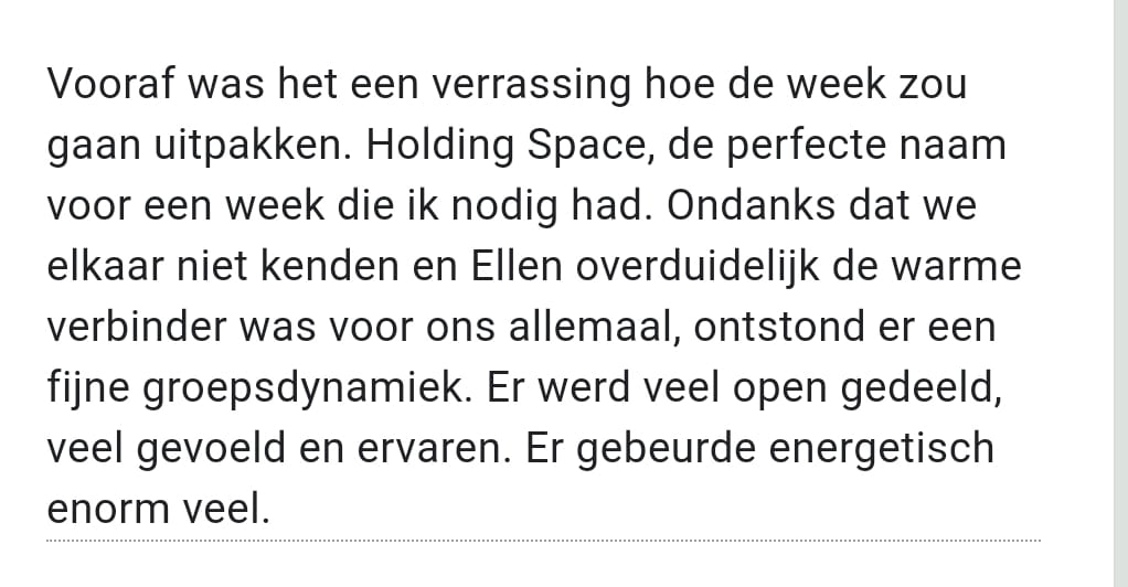 Holding Space week - Afbeelding 6